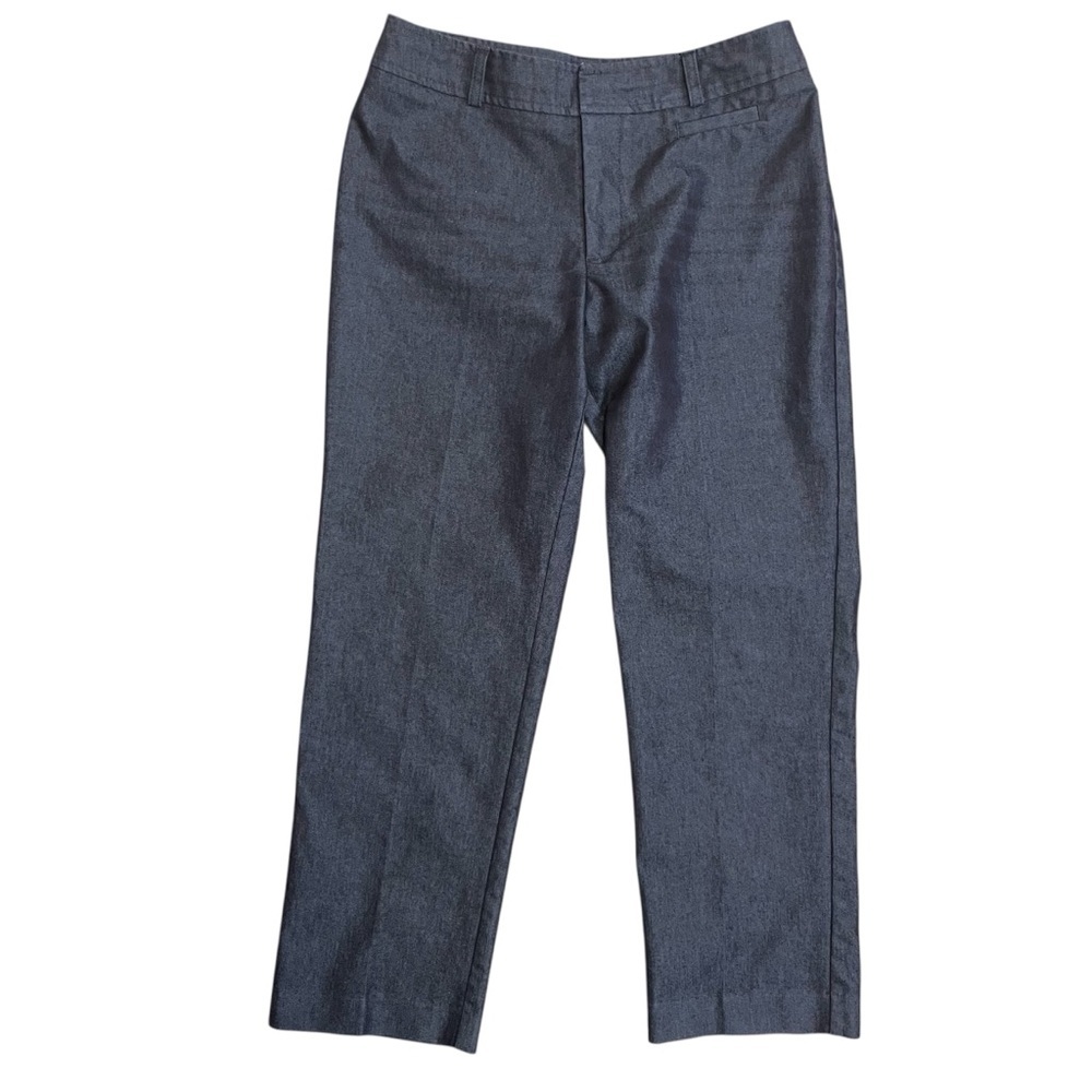 Merona Target Fit 2 Indigo Blue Crop Trouser Pants